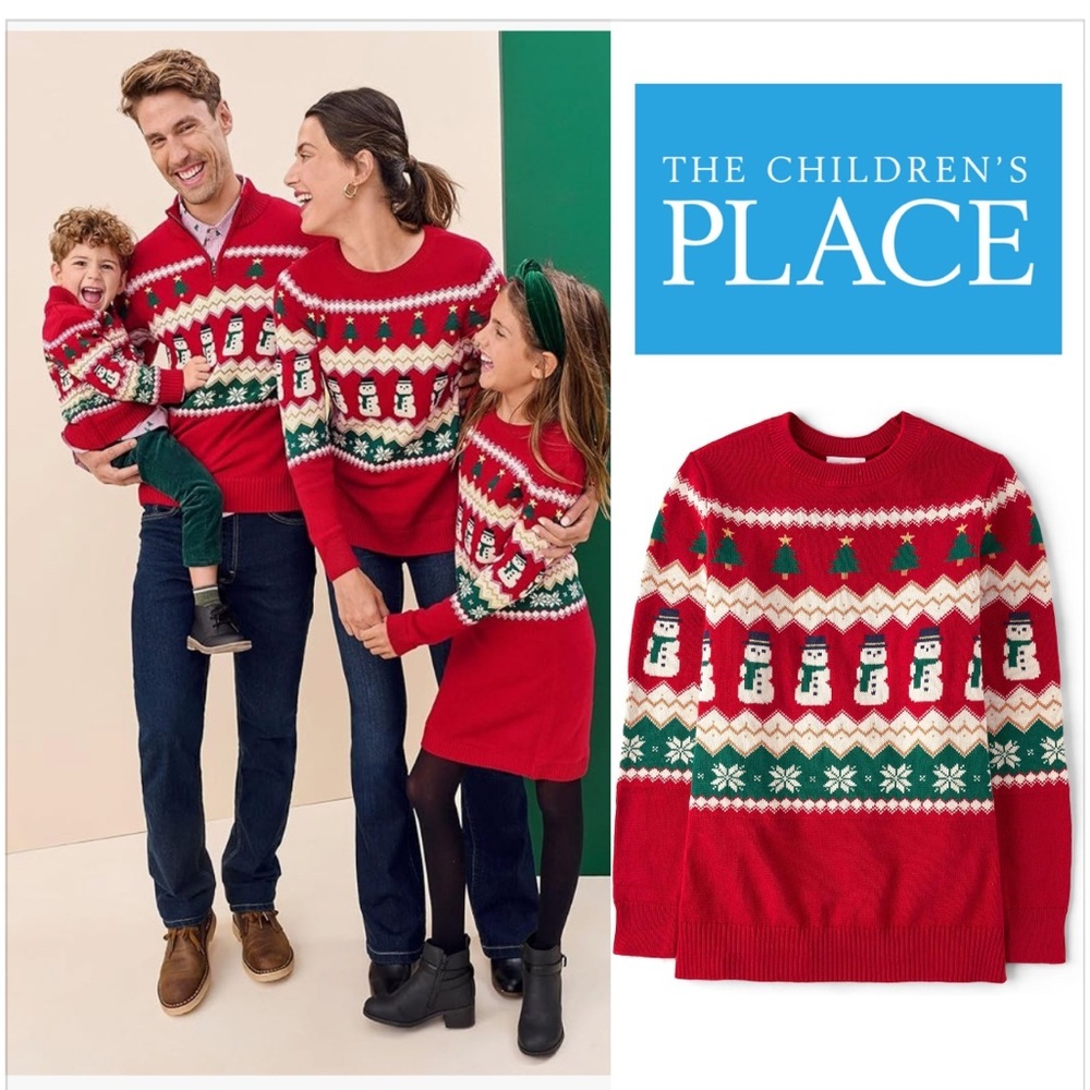The Children's Place Womens Long Sleeve Crew Neck Pullover Sweater. Size XXXL